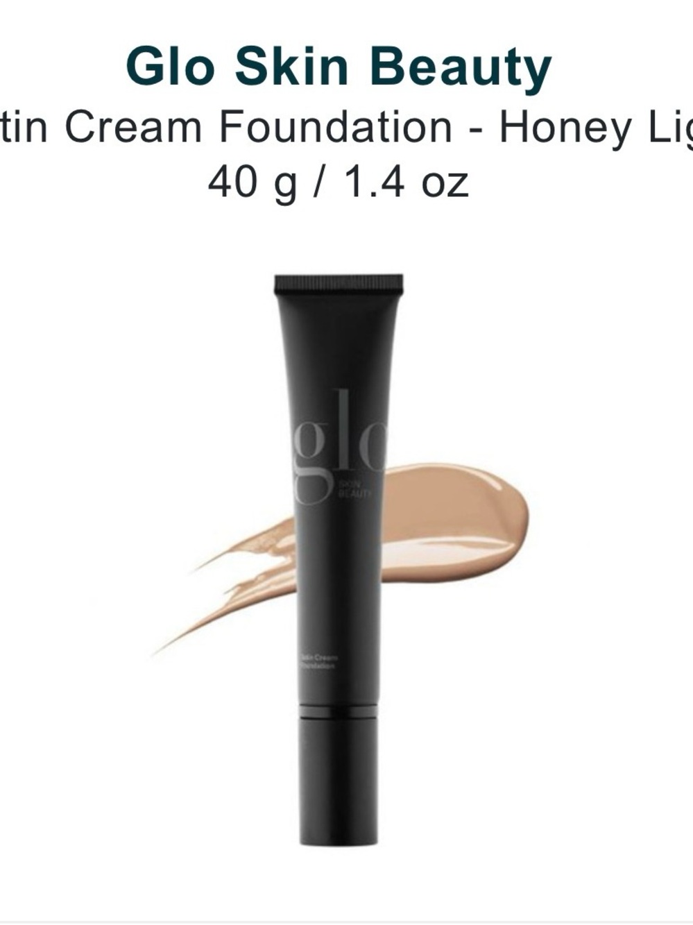Glo Skin Beauty Satin Cream Foundation – Honey Light Beige